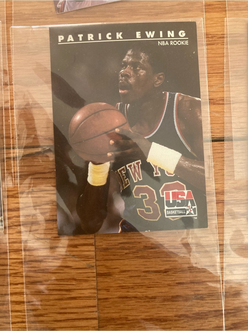 New York Knicks Rare Patrick Ewing Card